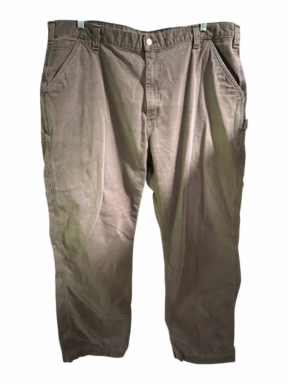 Carhartt Men’s Relaxed Fit Carpenter Pants in Brown